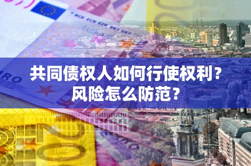 北京共同债权人如何行使权利？风险怎么防范？