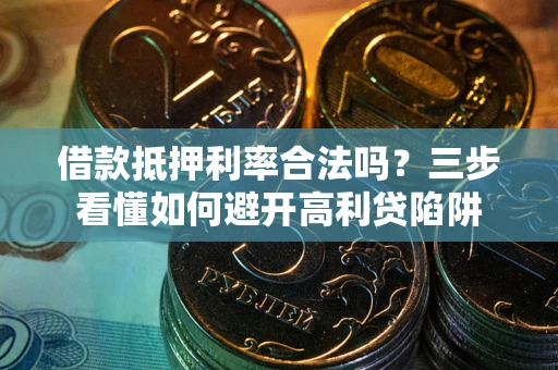 北京借款抵押利率合法吗？三步看懂如何避开高利贷陷阱