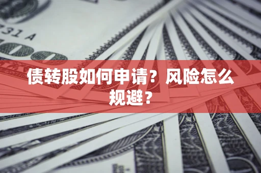 北京债转股如何申请？风险怎么规避？