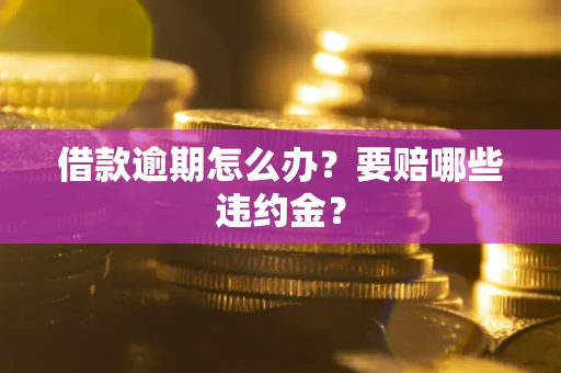 北京借款逾期怎么办？要赔哪些违约金？