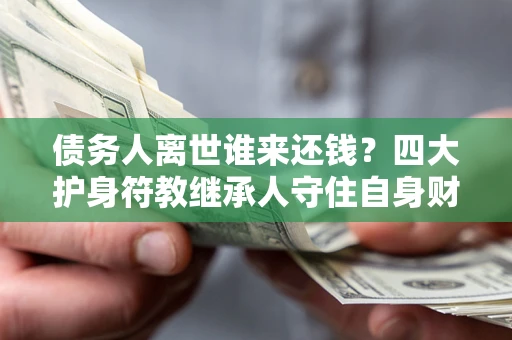 北京债务人离世谁来还钱？四大护身符教继承人守住自身财产
